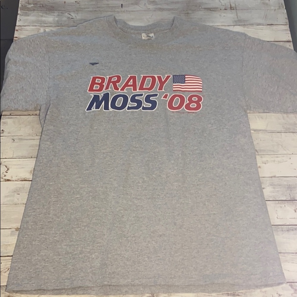 Throwback Tom Brady Randy Moss t shirt